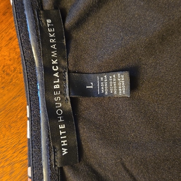 WhiteHouse Black Market one shoulder shirt - Picture 3 of 6